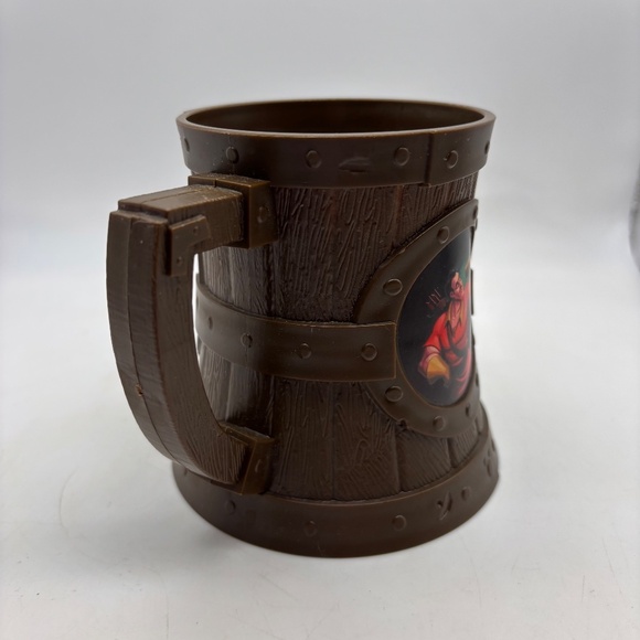 Disney Parks Beauty and the Beast Gaston Plastic Collectible Character Mug - Picture 3 of 12